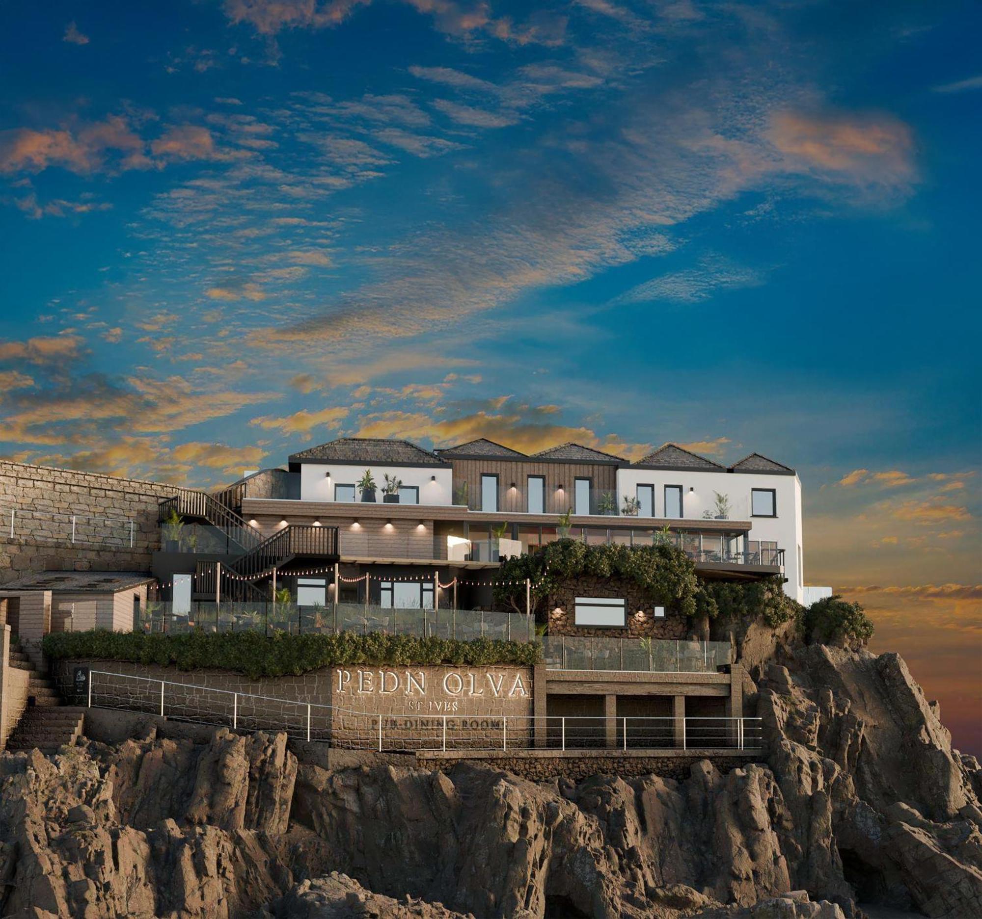 Hotel Pedn-Olva St Ives Exteriér fotografie